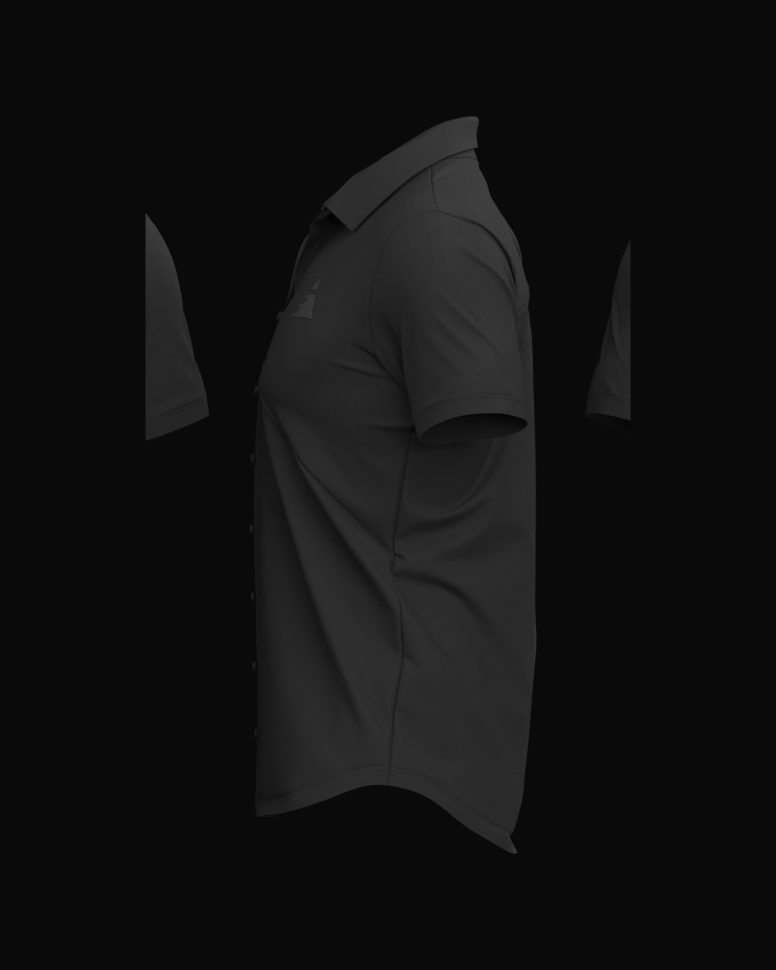 Button Shirt, left side