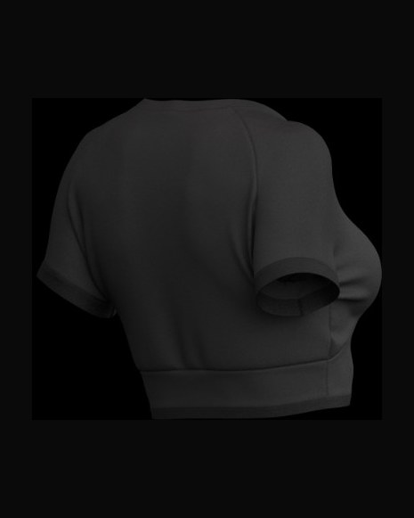 Cropped Tee, right side