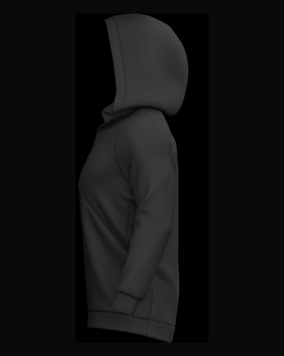 Hoodie, left side